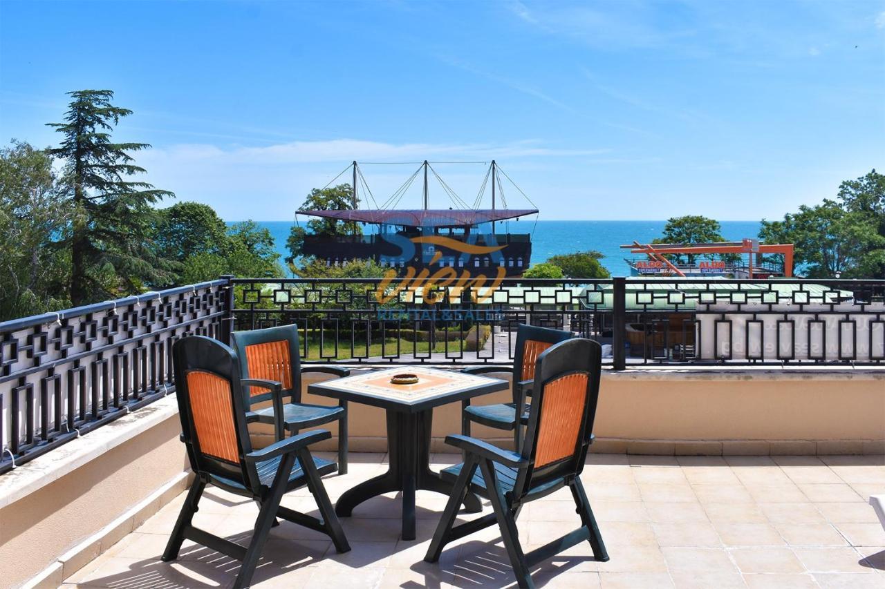 Sea View Rental Front Beach Golden Sands Exterior foto
